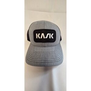 KASK Helmets Hat Richardson 112  Black And Grey Snapback Ski Snowboard Outdoor